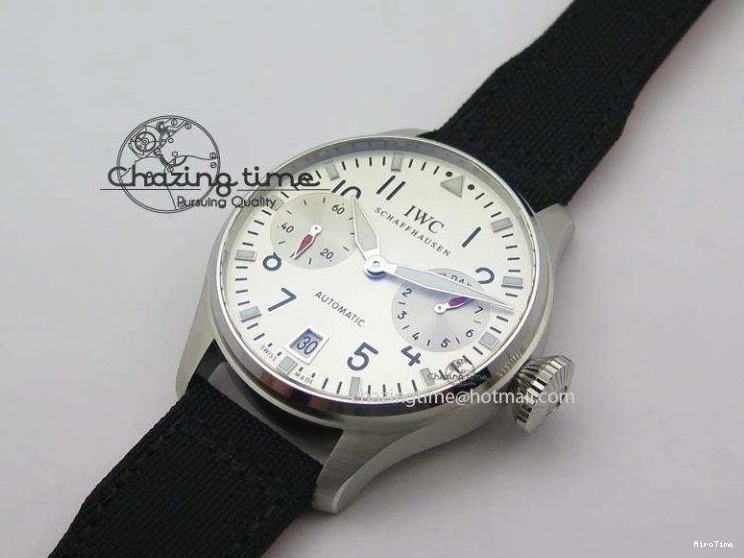 MIROTIME 0318 Big Pilot Real PR IW500432 DFB Limited Edition ZF 1:1 Best Edition On Black Nylon Strap A Fashionable 7276